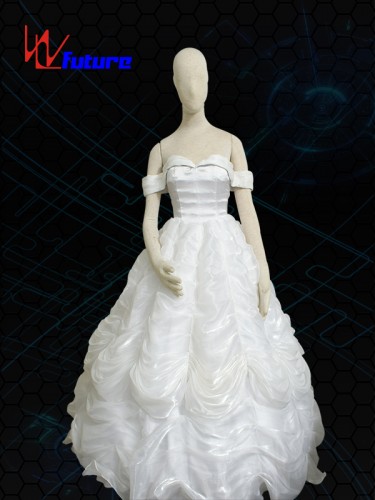 High Quality Led Light-up Flashing Dress Costume Fiber Optic Clothing Led Headwear For Party Girl Dress