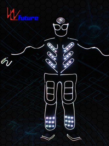 Wireless Controlled Tron Dance Costumes Led Lights Jumpsuit WL-0149