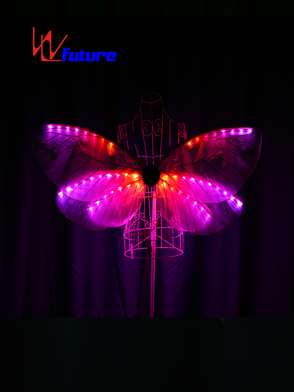 Factory wholesale Led Light Up Tutu - Lovely Girls Rainbow LED Butterfly Wings For Party Show WL-0171B – Future Creative