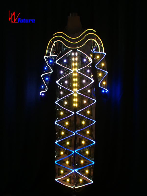 Well-designed Led Robot Lights -
 Custom LED Light Up Costume Fiber Optic Jumpsuits For Men WL-0172 – Future Creative