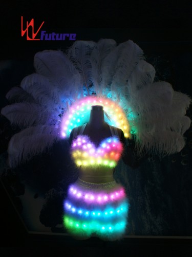 CE Certificate Led Sexy Women Bra Costume For party Show