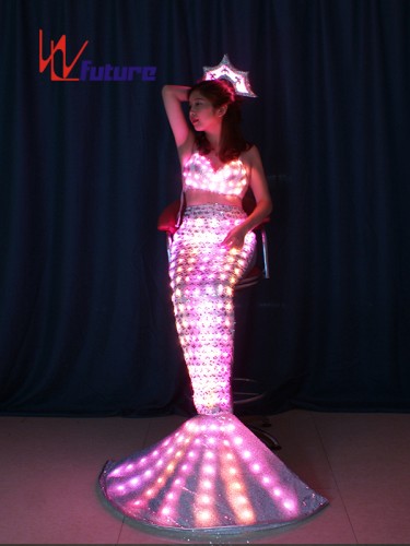 Good Quality China Led Lighting Mermaid Dress Costume for Night Club & Event Performance