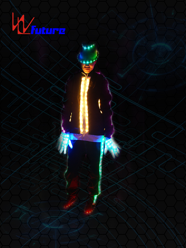 Factory best selling Dj Led Robot -
 LED light up MJ jacket with hat,gloves,shoes WL-060 – Future Creative