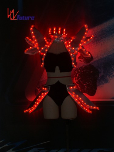 OEM Manufacturer Sexy costumes women LED bra sexy suit glowing el wire lighting up bra