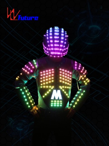 Color-changing LED Vest with Helmet WL-0102