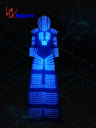 Stilts walker’s LED Suit Costume with Helmet WL-078