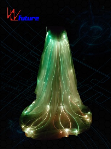Fiber Optic Long Cloak for Stage show WL-0128