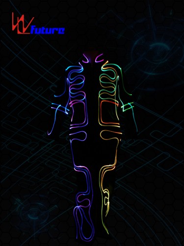 Best-Selling Men Glowing Tie El Wire Neon Led Luminous Party Haloween Christmas Luminous Light Up Decoration Dj Bar Club Stage Prop Clothing