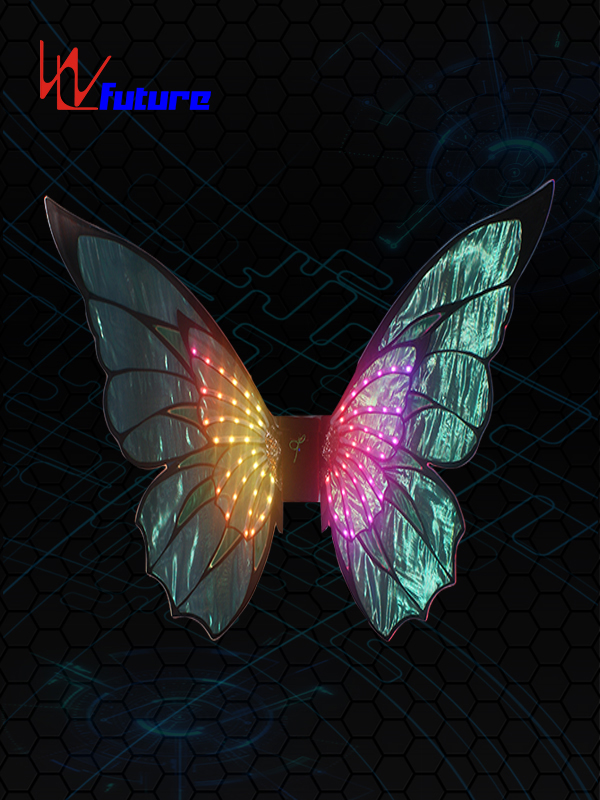 Low price for Glowing Robot Costume -
 LED Light up butterfly wings props for dance show WL-0227 – Future Creative