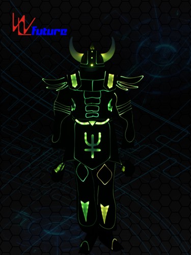 Special Luminous Costume with Helmet,LED Light up Suit WL-0200
