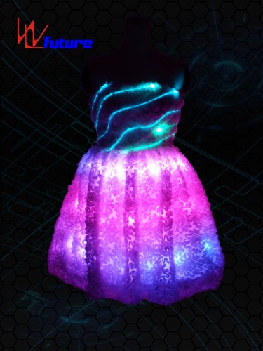 China New Product Luminous Led Dress Glowing Flashing Light Led Short Tutu Mini Skirt