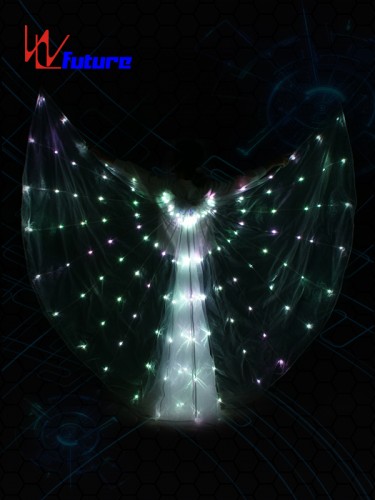 Professional China Belly Dance Wing Belly Led Isis Wings Nice Dance Accessory Stage Show Props Wings Luminous Costume