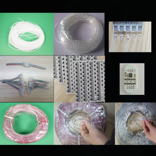 Sale DIY materials for LED clothes & shoes & props & accesories