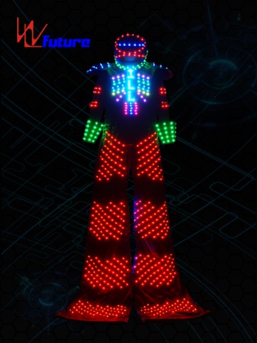 Disco Stilts Walker Led Robot Outfit for Men WL-0109