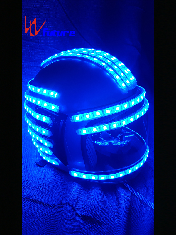 Hight quality LED light up helmet for stage dance show WL-0137 Featured Image