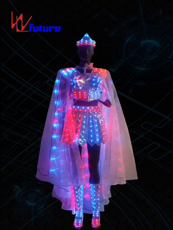 Popular Design for Wireless Controlled Led Costume - High Quality LED Magic Light Dance Costumes,LED Fairy Clothing  WL-0132B – Future Creative
