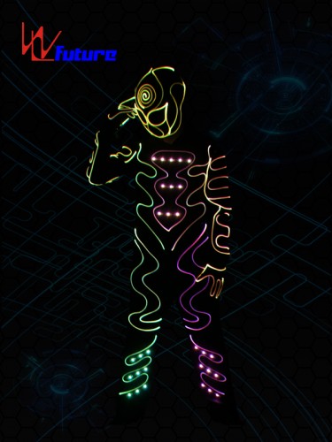 Cheap price China Factory Tron Dance LED Costume For Sale