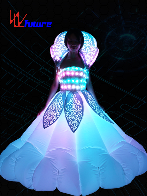 Custom Inflatable LED Dance Costumes, Light Up Rave Dress WL-0179 Featured Image