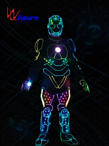 WL Future High Quality LED Tron Dance Suit Iron Man Lights Costumes WL-0239