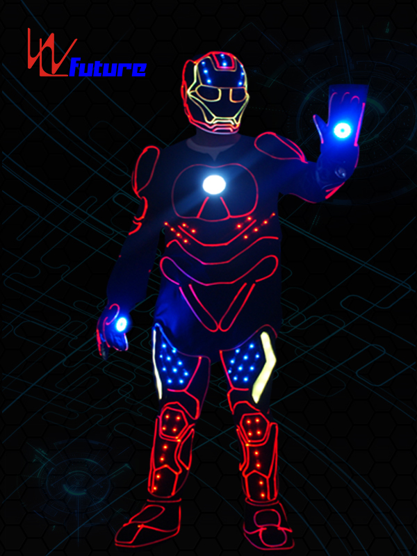 Renewable Design for Light Up Tron Costumes -
 WL Future High Quality LED Tron Dance Suit Iron Man Lights Costumes WL-0239 – Future Creative