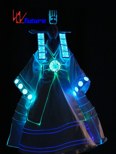 Amazing Korea Style LED & Fiber Optic Dress Costume For Women Performance WL-0249