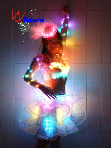 Custom Sexy LED Light Up Dress for Pole Dance Show WL-039