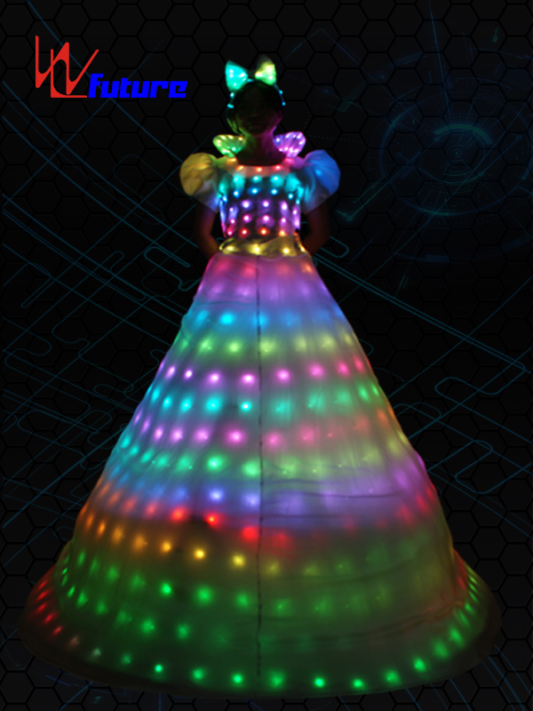 Full color LED Stitls Walker Dresses,LED Costumes For Women WL-055 Featured Image