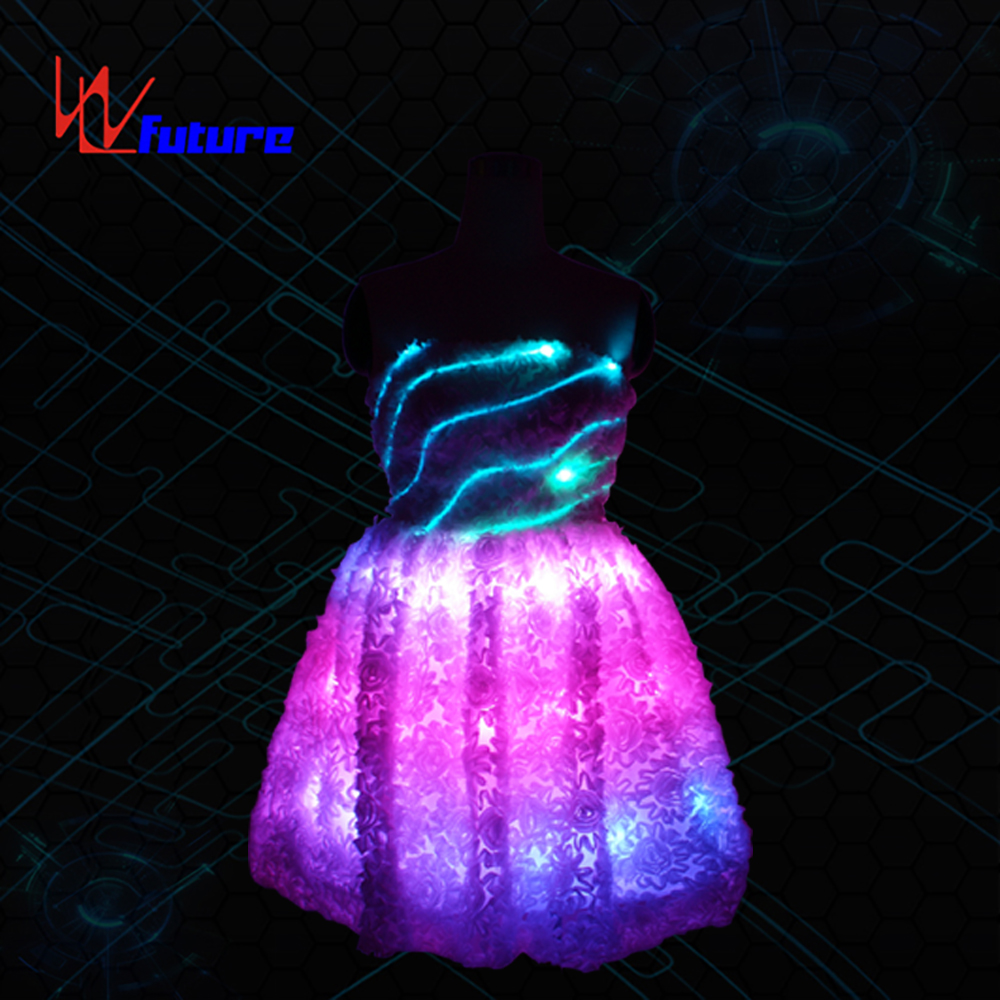 Hot-selling Led Clothes -
 Neon light Evening Dress LED Clothing WL-07 – Future Creative