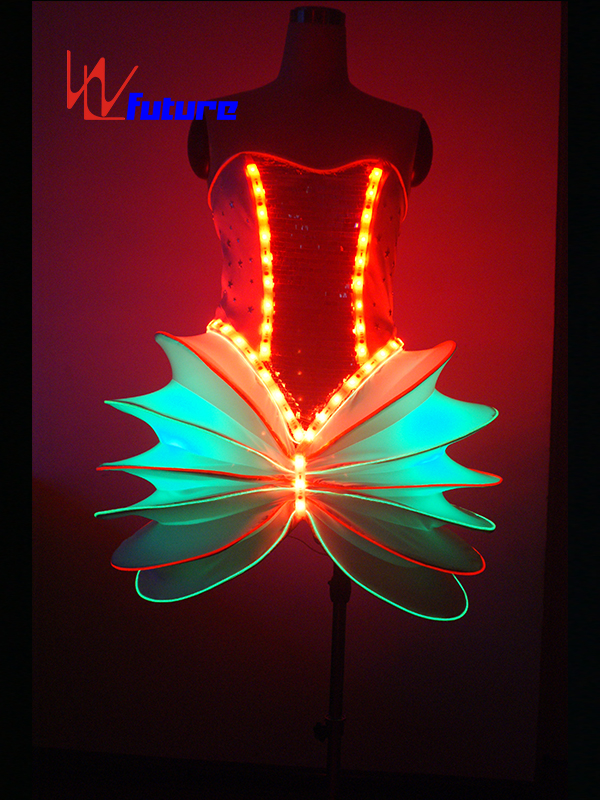 Low MOQ for Lights Led Dance Suit -
 New Ideas LED Light Up Dress Costume For Dance Show WL-08 – Future Creative