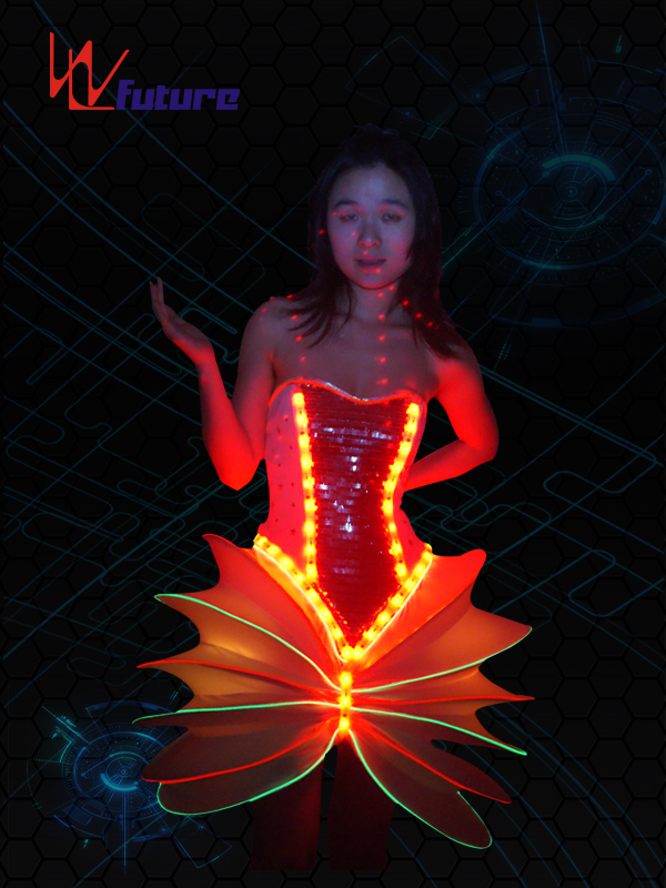 Good Quality Party Jackets -
 Custom LED Light Up Dress Costume WL-08 – Future Creative