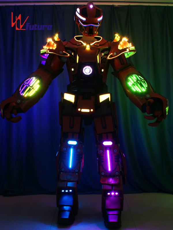 Future High Quality Stilts Walker LED Robot Suit Costumes WL-01000 Featured Image