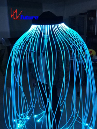 Luminous fiber optic jelly fish props for dance stage show WL-1001