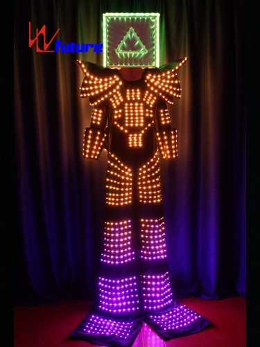 Good Quality China Laser Robot Suit with LED Light,Glowing Jacketsuit For Show