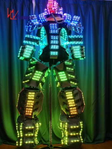High Quality Giant EVA LED Stilts Robot Suit WL-0139