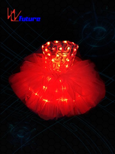 Beautiful Sexy LED Short Dress Ballet Tutu for Young Girls WL-0143
