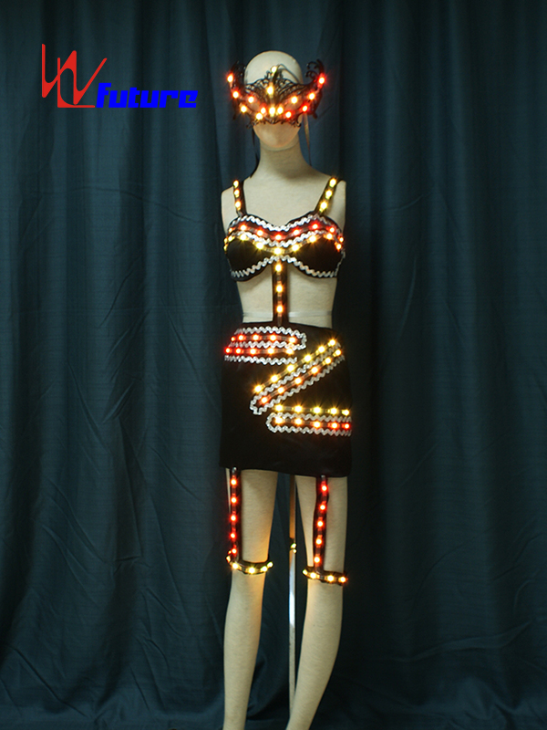 New Fashion Design for Led Light Up Skirt - Nightclub Sexy LED Light Up Stripper Clothes WL-0188 – Future Creative