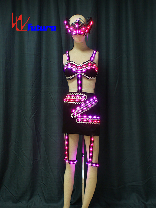 New Fashion Design for Led Light Up Skirt - Nightclub Sexy LED Light Up Stripper Clothes WL-0188 – Future Creative