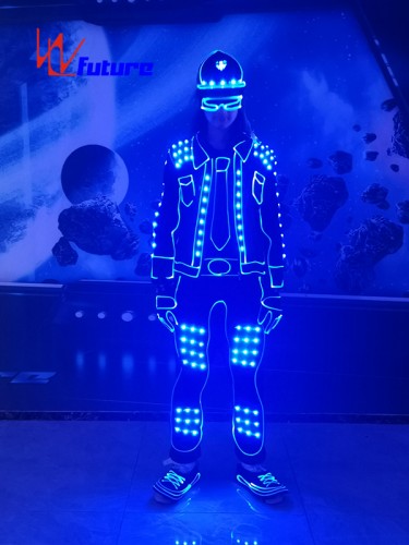 Cool Tron LED Suit with Hat,Gloves,Shoes Cover WL-194C