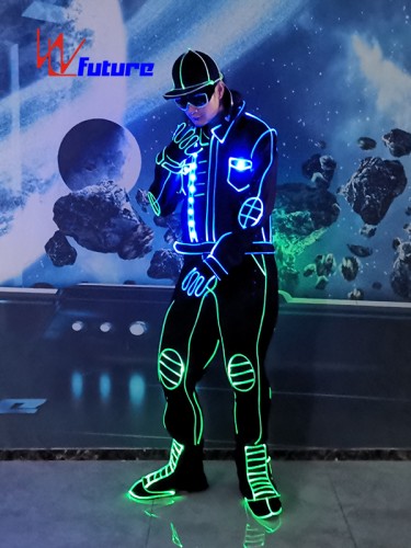 Programmable LED Light Dance Costumes Tron LED Suits WL-0204