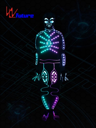 Quality Inspection for 2020 New EL wire Suits Fashion LED Clothes Luminous Costumes Glowing Gloves Shoes Light Clothing Men Clothe Dance wear