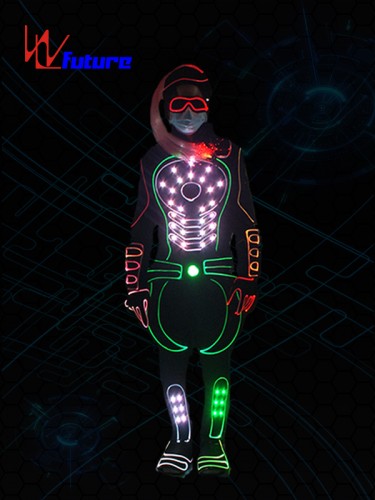 Future LED light up suit & hair dance performance wear WL-0252