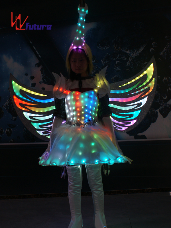 18 Years Factory Light Up Tron Costume -
 Future Creative LED Dance Costumes Wings,Fairy Dress Clothes for Show WL-0257 – Future Creative