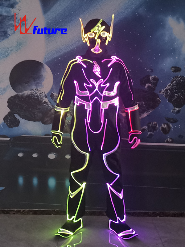 Future Glow In The Dark Suit Halloween Party Costume WL-0267 Featured Image