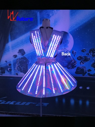 Future Pixel LED Dance Dress Costumes For Big Event Show WL-0274
