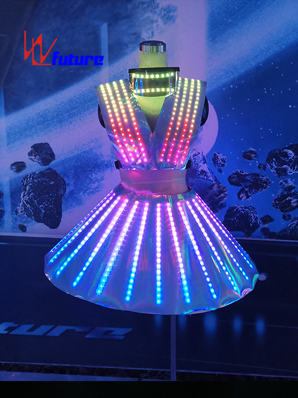 Future Pixel LED Dance Dress Costumes For Big Event Show WL-0274 Featured Image