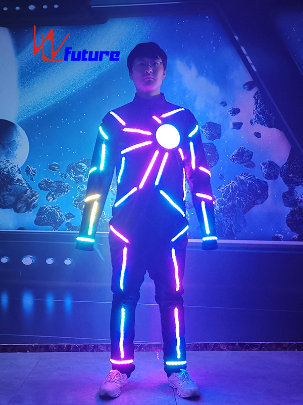 Future Programing LED Lights Suit Costumes For Dance Show WL-0277 Featured Image