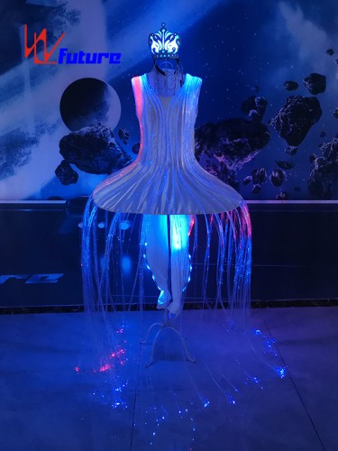 Discount Price China LED Light up Tutu Skirt, LED Belly Dance Dress, White LED Ballerina Costumes