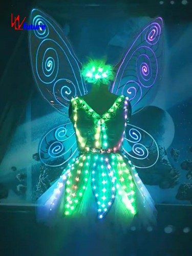 factory low price China Butterfly Angel Wing Costume Set Stage Props