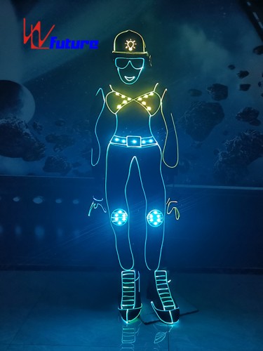 Cool LED Light up Suit Fiber Optic Costume WL-306