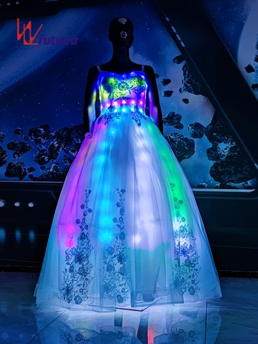 Leading Manufacturer for China RGB Optical Fiber Lighting Wedding Dress for Women